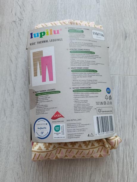 Teplé legíny, lupilu,110 / 116