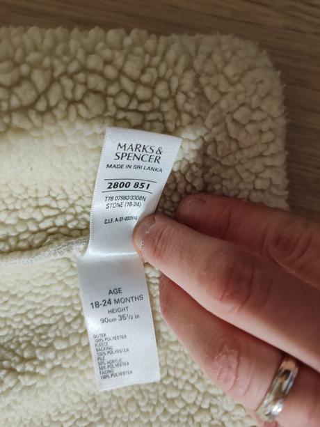 Vesta s kozusinkou, marks & spencer,92