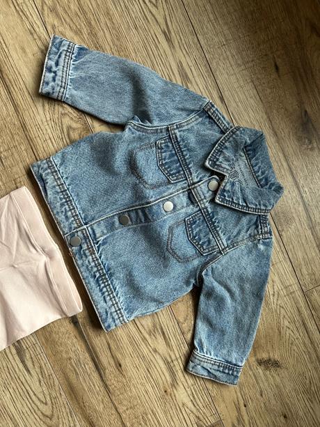 Riflova bunda a legíny, primark,74