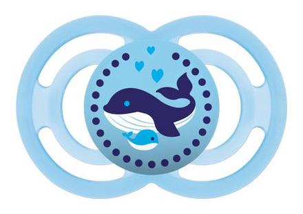 Mam silikónový cumlík perfect boy 1ks, 16m+, mam