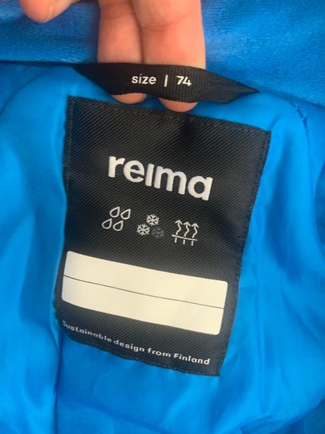 Reima puhuri zimná kombinéza 74/80, reima,74