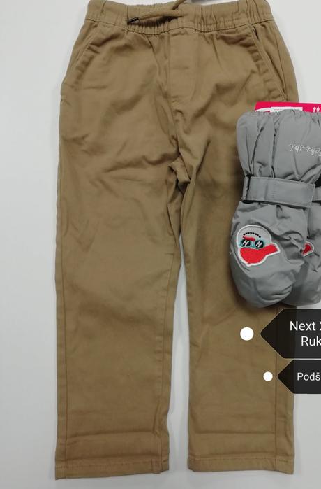 Nohavice next podšité bavlnou, next,98