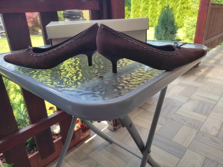 Lodičky tmavohnedé, ecco,38