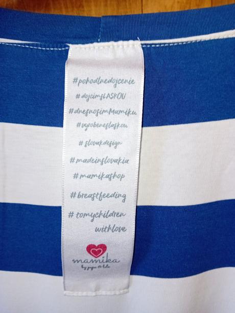 Tunika na dojčenie m/l mamika, 