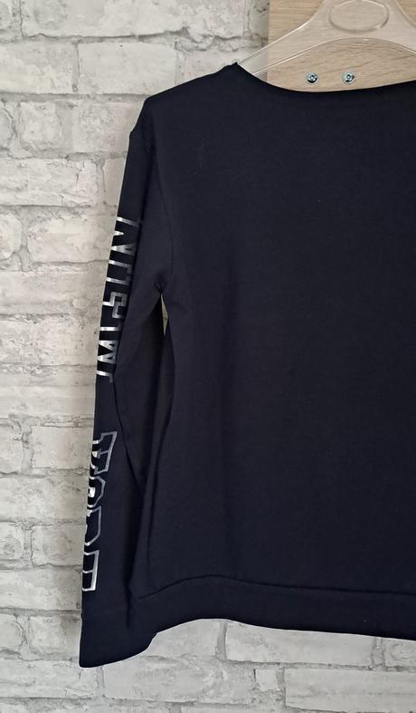 Krásna modrá mikinka veľ.164, 164