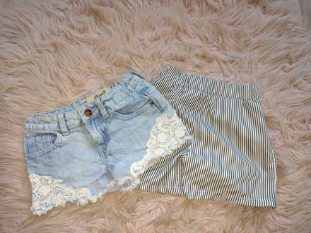 2 kraťasy, h&m,116