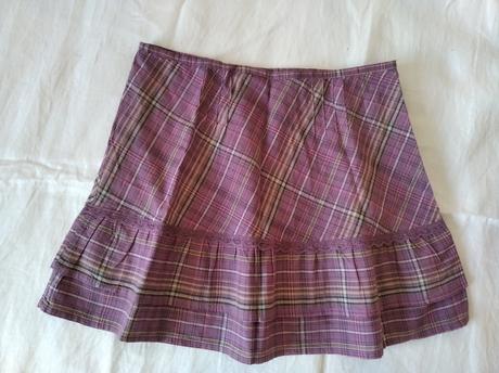 Fialová sukňa, kenvelo,36