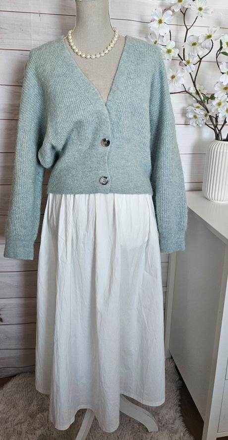 Pekný zelený sveter lindex, lindex,xl