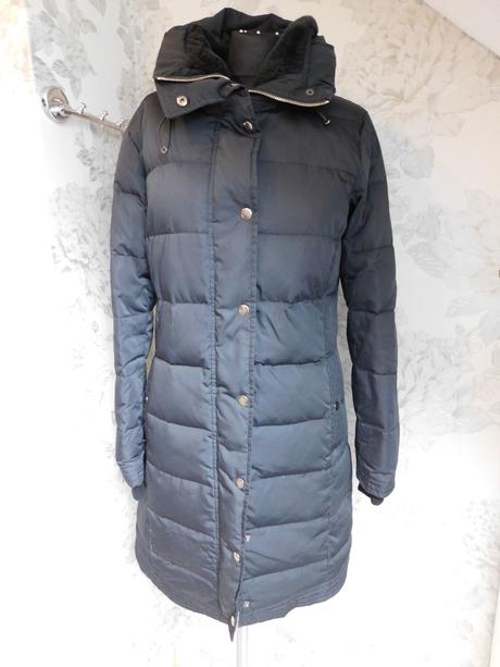 Luxusny zimny perovy kabat/bunda, 38