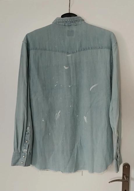 Riflová košeľa, xl