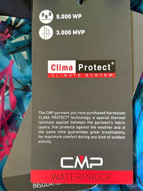 Prémiová vodotesná bunda zn.cmp veľ.l, cmp,l