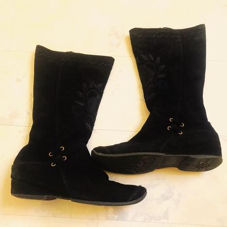 Semišové kožené čižmy 39/40, 40