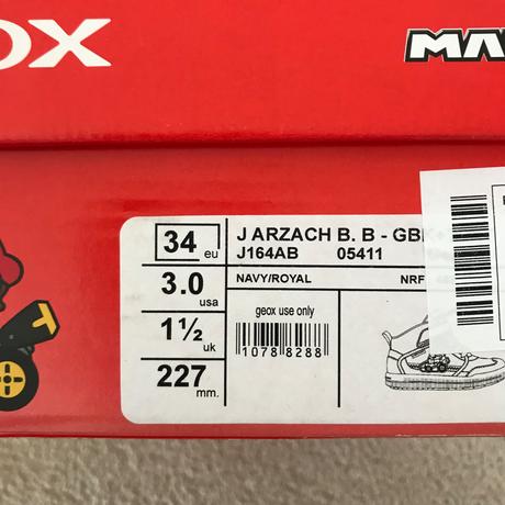 Kozene tenisky super stav, geox,34