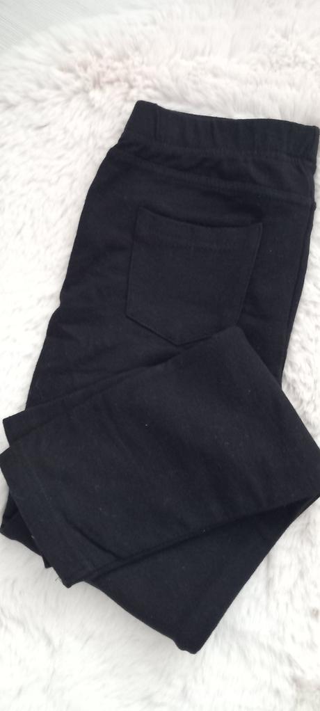 Legíny čierne dlhé, 140