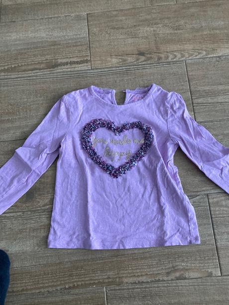 Tričko s dlhým rukavom, c&a,116