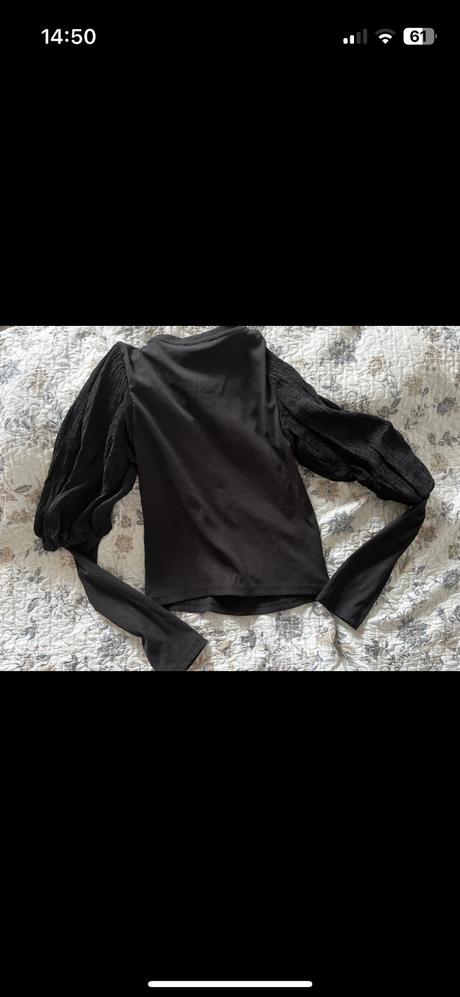 Čierny svetrik, zara,s