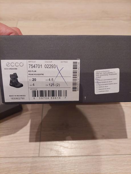 Dievcenske topanky, ecco,20