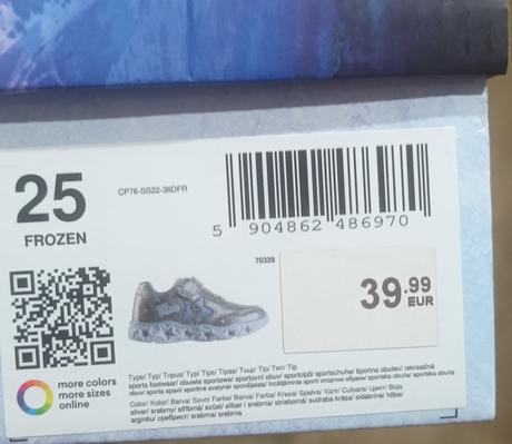 Dievčenské topánky frozen, disney,25