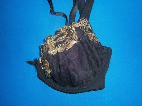 Podprsenka s kosticou a cipkou, tezenis,80b