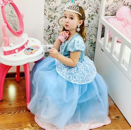 Šaty princezná popoluška, 