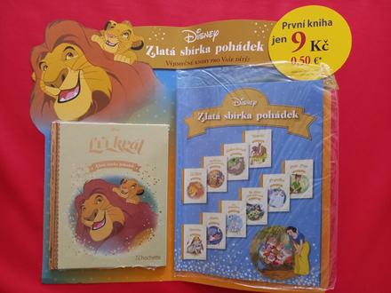 Lví král disney zlatá zbírka pohádek,