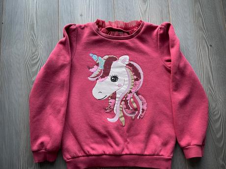 Mikina s jednorožcom, c&a,134
