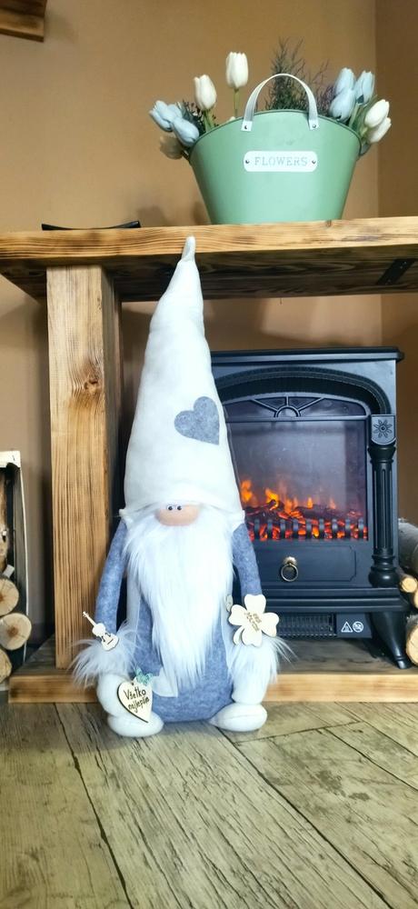 Trpaslík sedokremovy 65/70 cm,