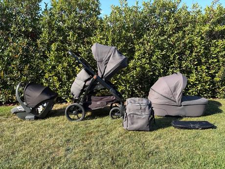 Kočík inglesina aptica xt 4v1 charcoal grey, inglesina,inglesina aptica xt