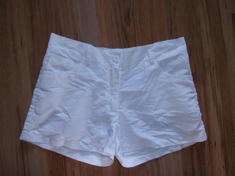 Biele šortky, s