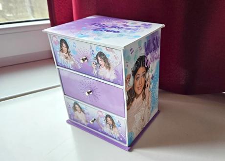 Detská šperkovnica disney, violetta, disney