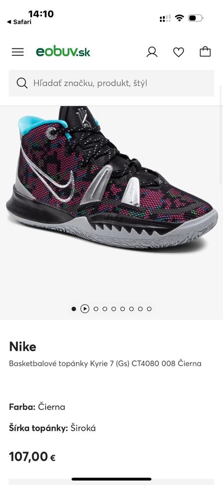 Nike kyrie 7 "pixel camo", nike,35