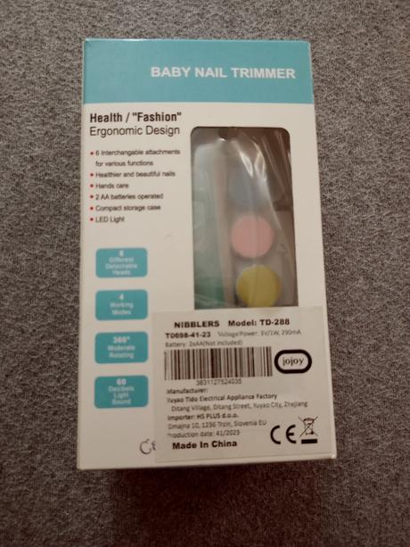 Detský elektrický pilník na nechty, 