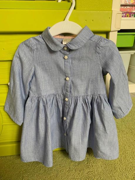 Bavlnené tenké šaty, zn. h&m, v. 74, h&m,74