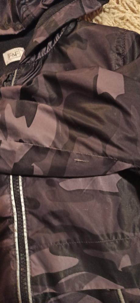 Prechodná maskáčová bunda, f&f,98