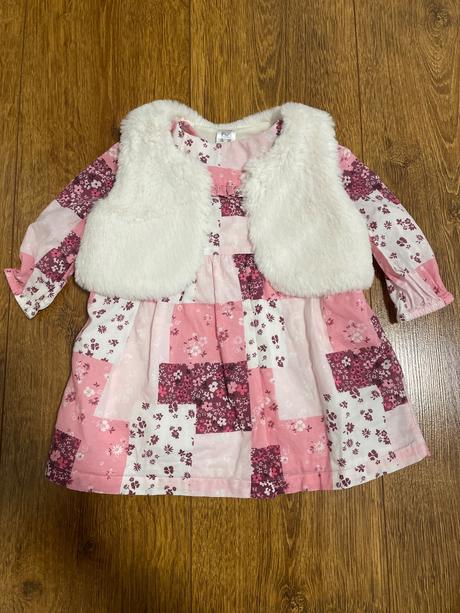 Šaty s vestičkou, f&f,68