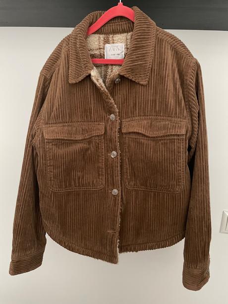 Vyteplená bunda, zara,152