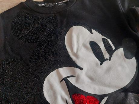 Cropp top mikina mickey mouse zn.primark veľ.134, primark,134