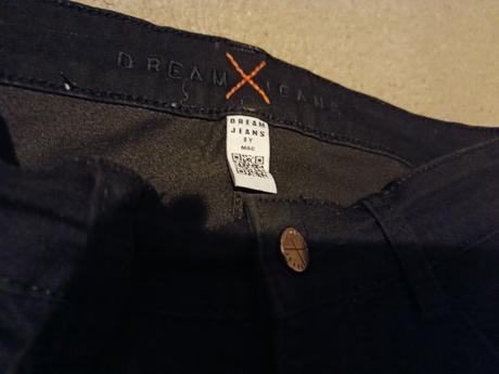 Nohavice riflové, 164