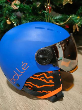 Špičková detská lyžiarska prilba bollé, 49-52 cm, bolle,xs