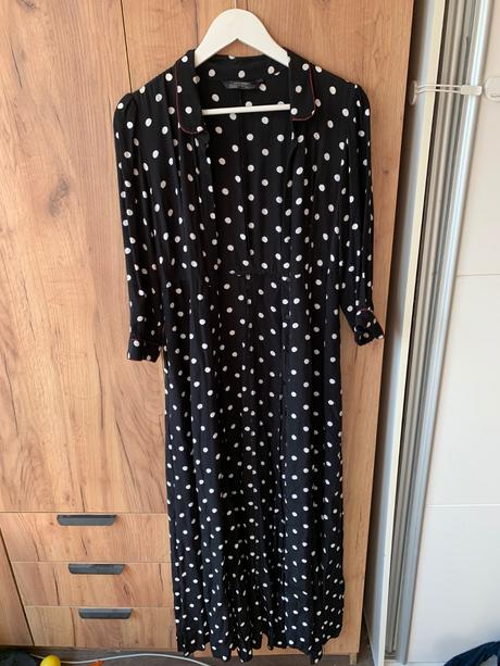 Saty dlhe bodkovane zara, zara,s