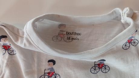 Nádherné tričko bicykle bout'chou, bout'chout,92