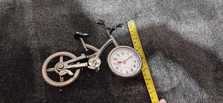 Hodiny, budik bicykel, 