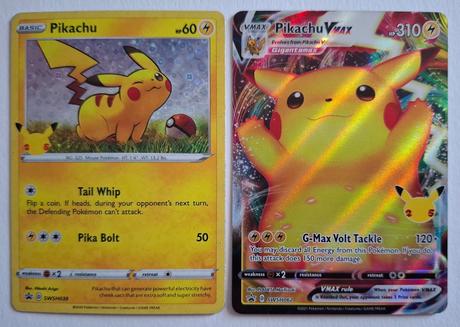 Pokémon karty "celebrations" (3), 