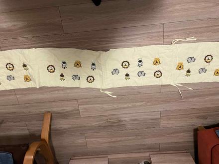 Bavlnený mantinel do detskej postielky, šírka (cm): 35,dĺžka (cm): 220