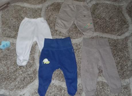 Set - 4ks dupačky a 2ks nohavice, 62