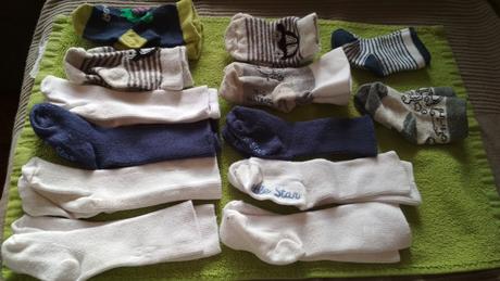 13 x ponozky pre chlapca 56/62, 56