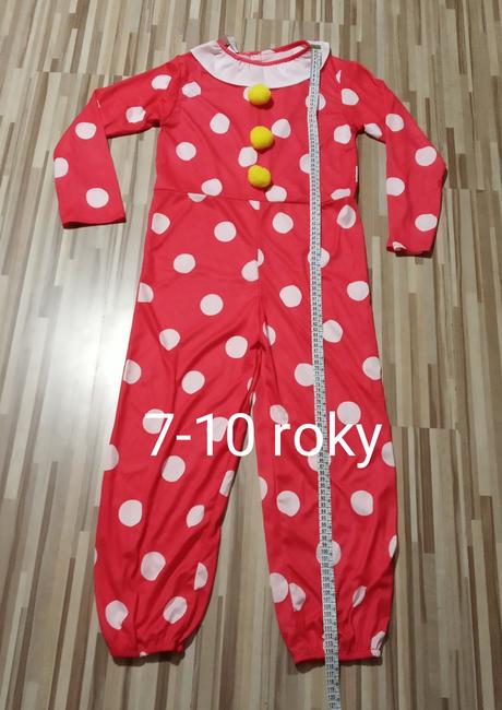 Karnevalový kostým šašo 134/140, 