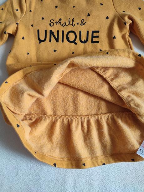 Žlté šaty 6-9, f&f,80