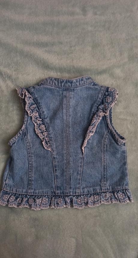 Riflová vesta 98/104-(3/4 rok.), 98