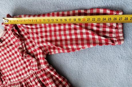 Károvane šaty, h&m,74